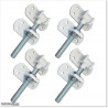 Aluminium Tongue and Groove Gate. Gate is 3.5M wide and gate height is 1.5M. Gate colour is Pure White (RAL9010)