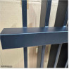 Aluminium Finn Fence 2.4M X 1.75M comes with Brackets and Screws to Install