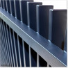 Aluminium Finn Fence 2.4M X 1.75M comes with Brackets and Screws to Install