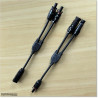 Pairs of MC4 Y/2 Solar Panel Parallel Connectors