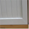 Pedestrian Tongue & Groove gate is 1.05M wide and gate height is 1.75M. Gate colour Pure White (RAL9010)