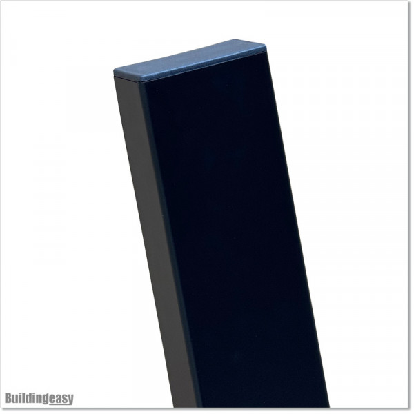 Finn Fence Aluminum Post 100 X 50 and 2.5mm wall thickness