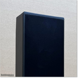 Finn Fence Aluminum Base Post 100 X 50 and 2.5mm wall thickness. Post is 2M