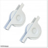 Gate is 3.825 wide and gate height is 1.15. Gate fits 3.5M post gap. Gate colour Pure White (RAL9010)