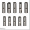 3.3mm Tin plated Copper Wire Cable Connection Crimp Sleeve Tubular Ferrule