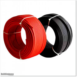 Solar cable 10 meters (Red and Black) 4mm2.