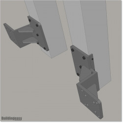 Bracket Buddy can be used with some of our opener brackets. Bracket made of 10mm thick Aluminum Plates. White Colour