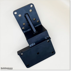 Bracket Buddy can be used with some of our opener brackets. Bracket made of 10mm thick Aluminum Plates. Black Colour