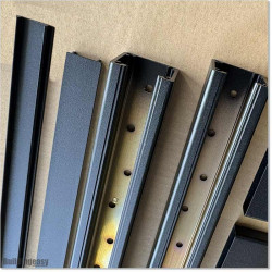 Aluminium Vertical Slat Fencing 2.4M X 1.75M is easy to assemble
