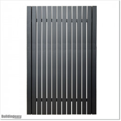 The gate is 1040 mm wide (excluding hinge width) and 1750 mm high