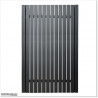 The gate is 1040 mm wide (excluding hinge width) and 1750 mm high
