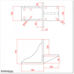 Bracket Buddy can be used with V-Smart Push out to open gates
