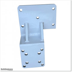 Bracket Buddy can be used with some of our opener brackets. Bracket made of 10mm thick Aluminum Plates. White Colour
