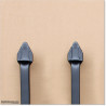 Spearhead Gate is 7400mm wide and gate height is 1830mm. Overall height 1.9M
